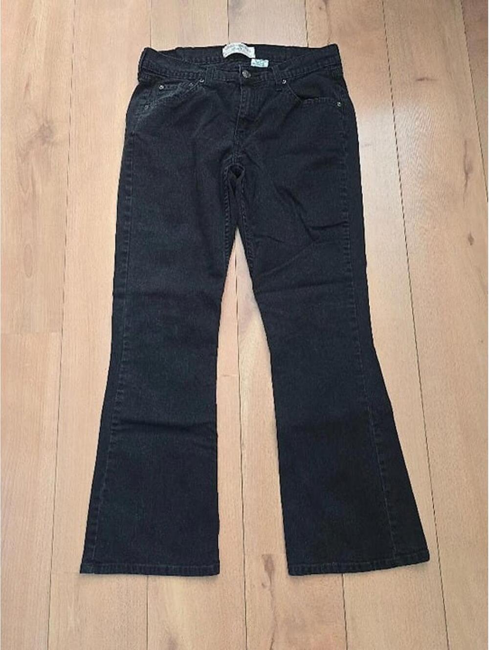 Levi's Stretch Bootcut Jeans - Black Wash, Misses 10 Short